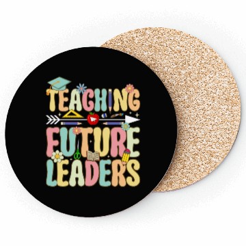 Discover Groovy Teacher Job School Teacher Coasters
