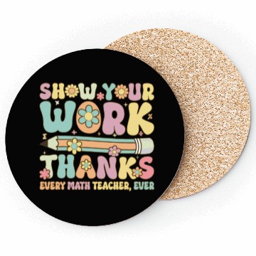 Discover Groovy School Teacher Coasters