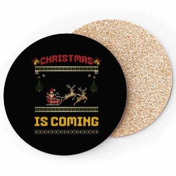 Discover Ugly Sweater Christmas Coasters
