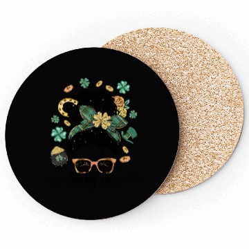 Discover Lucky Lass Pretty Girl Coasters