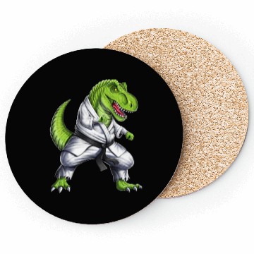 Discover T-Rex Dinosaur Karate Coasters