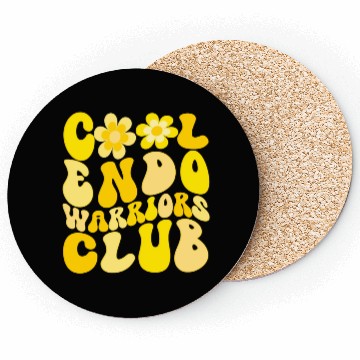 Discover Cool Endometriosis Warriors Club Coasters