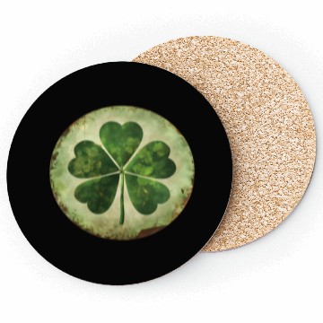 Discover Vintage Clover Coasters