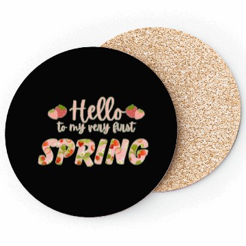 Discover Hello to My Very First Spring Coasters