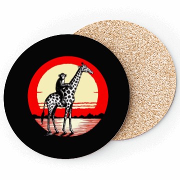Discover Sunset Safari: Monkey Riding Giraffe Coasters