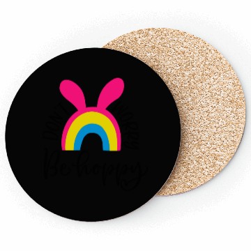 Discover dont worry be hoppy.happy spring. EASTER Stickers Coasters