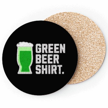 Discover Green Beer Coasters for St. Patrick's Day