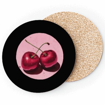 Discover Realistic Cherry Coasters