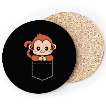 Discover Monkey in a Pocket Coasters