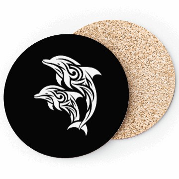 Discover Bottlenose Dolphin T Tattoo Jumping Dolphins Coasters