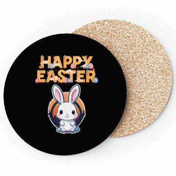 Discover Easter sweetness: beautiful bunnies await you! Coasters