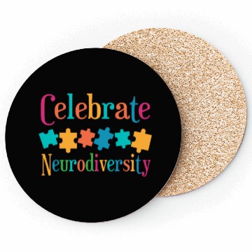 Discover Celebrate Neurodiversity Coasters