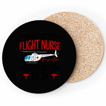 Discover Flight Nurse Critical Care Helicopter Nursing Coasters