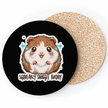 Discover Hamster Lover: Squeaky Snuggle Buddy Coasters