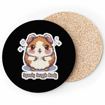Discover Hamster Lover: Squeaky Snuggle Buddy Coasters