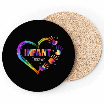 Discover Infant Teacher Appreciation Tie Dye Coasters