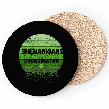 Discover Shenanigans Coordinator for St Patrick's Day Coasters