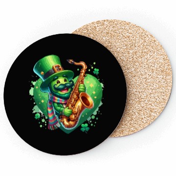 Discover saint patricks day heart jazz music Coasters