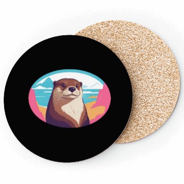 Discover Synthwave Otter 2 Coasters