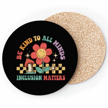 Discover Be Kinds Minds Inclusion Sped Teacher Autism Coasters