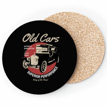 Discover Old car superior performance Coasters