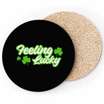 Discover Feeling Lucky St. Patrick's Day Coasters