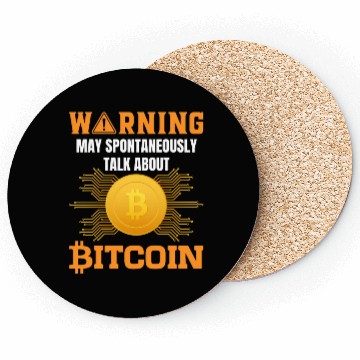Discover Warning May Spontaneously Talk About Bitcoin Coasters