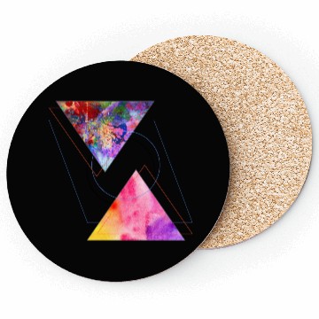 Discover Geometric Art Coasters