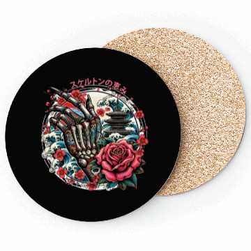 Discover Skeleton's Sakura Coasters