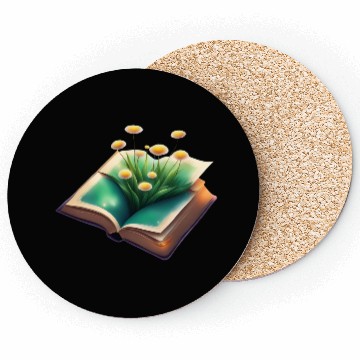 Discover Book and Flower Coasters