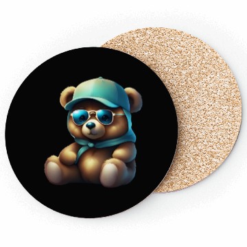 Discover Teddy bear,Cute Teddy Bear Coasters