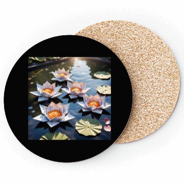 Discover Lotus Origami Coasters