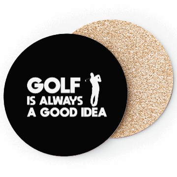Discover Golf Sports Professional Golfer Coasters
