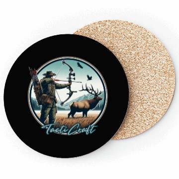 Discover TactiCraft Elk Bow Hunter Coasters