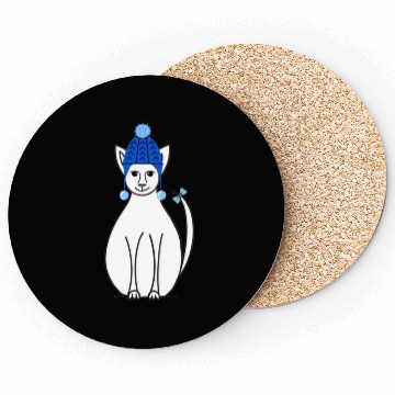 Discover Winter cat Coasters