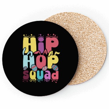 Discover Easter Hip Hop squad Easter Day Coasters