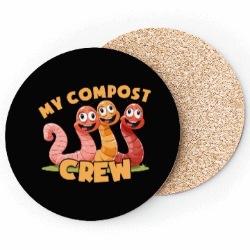 Discover My Compost Crew - Worm Farming Coasters