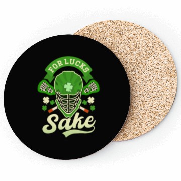 Discover Lacrosse St. Patricks Day For Lucks Sake Coasters