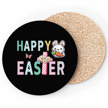 Discover Blossom & Bunny: Easter Celebration Delight! Coasters