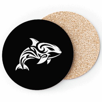 Discover Pretty orca T Tattoo style Coasters