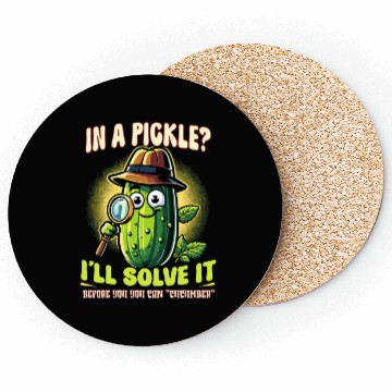 Discover Pickle Lover Funny Pickle Dill pickle Pickled Coasters