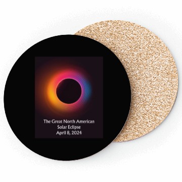 Discover Solar Eclipse Serenade: Solar Eclipse 2024 Coasters