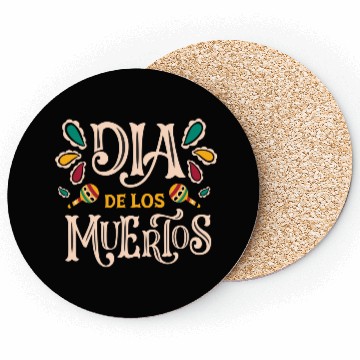Discover Exclusive Dia de los Muertos designs Coasters