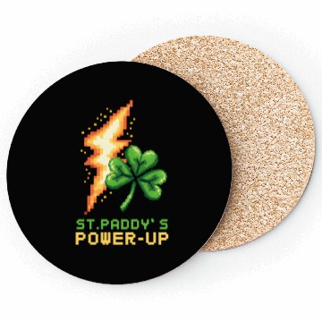 Discover St. Patricks Day Gaming St. Paddy's Power-Up Coasters