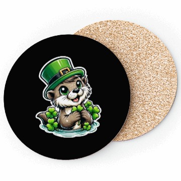 Discover St. Patrick's Otter Fun Coasters