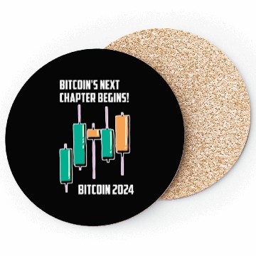 Discover Bitcoin 2024 BitcoinHalving Bitcoin's Next Chapter Coasters