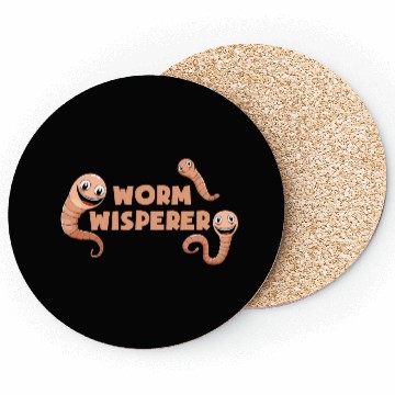 Discover Worm Wisperer - Worm Farming Coasters