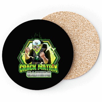 Discover Crack Matrix Broly-Green Rage Quit Coasters