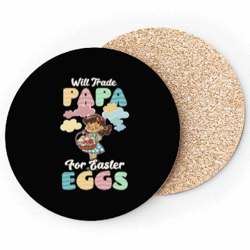 Discover Christian Easter Trade Papa For Easter Eggs Coasters