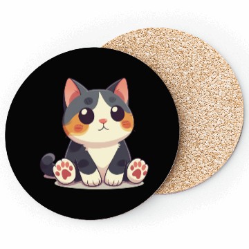 Discover Super Cute Kawaii Cat Coasters